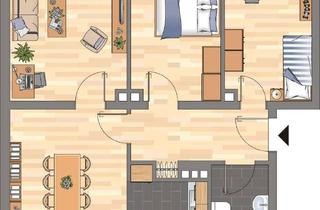 Wohnung mieten in Elbinger Straße, 26388 Fedderwardergroden, 4-Zimmer-Wohnung in Wilhelmshaven Fedderwardergroden