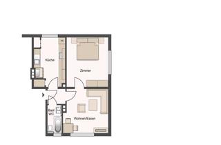 Wohnung mieten in Steubenstraße, 34121 Wehlheiden, Gemütliche 2-Zimmer-Wohnung im 1. Obergeschoss