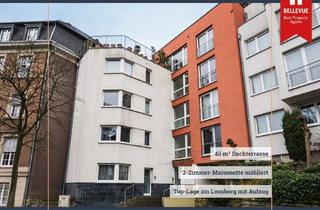Wohnung mieten in 52070 Aachen, Stilvolles Wohnen in Bestlage – 2-Zimmer-Maisonette mit Dachterrasse