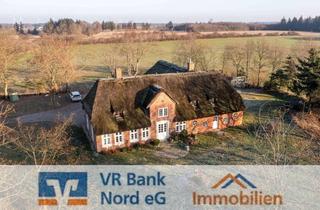 Haus kaufen in 25923 Humptrup, Friesenhaus unter Reet in traumhafter und absoluter Natur-Alleinlage