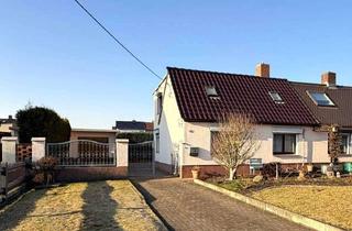 Doppelhaushälfte kaufen in Schillerstraße 40, 06792 Sandersdorf, Doppelhaushälfte in Sandersdorf: Familienfreundlich, mit Garten, Garage und ca. 600 m² Grundstück