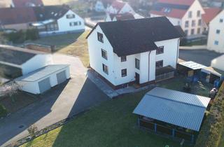 Haus kaufen in 91710 Gunzenhausen, Zweifamilienhaus mit großem Grundstück nahe Altmühlsee