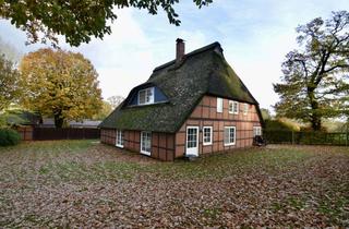 Haus kaufen in 27432 Alfstedt, Reetdach-Fachwerkhaus: Naturnahes Landleben mit besonderem Charme