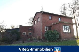 Haus kaufen in 25597 Moordiek, Leben auf dem Land – Resthof mit ehemaligem Stallteil und kleiner Grünlandfläche in Moordiek
