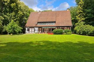 Villa kaufen in 32257 Bünde, Großzügige Fachwerkvilla auf parkartigem Grundstück!