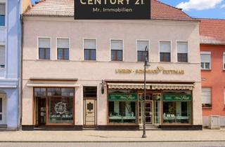 Anlageobjekt in 14913 Jüterbog, Wohn- und Geschäftshaus mit Ausbaureserve, Innenhof & Fachwerkanbau