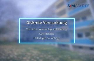 Anlageobjekt in 04600 Altenburg, Wohnanlage in Altenburg Renditestark mit Entwicklungspotenzial