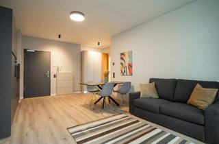 Immobilie mieten in Gutleutstrasse 285-287, 60327 Gutleutviertel, Möbliertes 2.5-Zimmer-Apartment in Frankfurt – City Pop