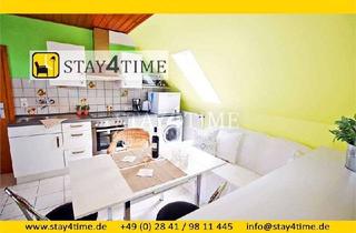 Immobilie mieten in 47443 Moers, MO-Lohmannsheide - Kleine Wohnung mit Balkon am Stadtrand von Moers Nähe Rheinberg und Duisburg mit