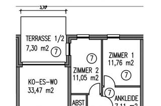 Immobilie mieten in 54338 Schweich, Moderne altersgerechte Wohnung mit schönem Balkon Stadtmitte Schweich