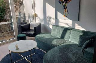 Wohnung mieten in Hans-Denzinger-Straße, 80807 Milbertshofen-Am Hart, Helle, möbl. Top-Whg., zw. Schwabing/Mbh., U2 2 Min., sonniger Garten, Pauschalmiete inkl. NK u. DSL