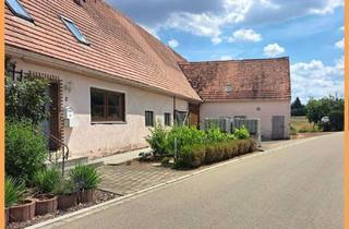Haus kaufen in 91717 Wassertrüdingen, Resthof mit ausbaufähigen 4 Wohnungen und Scheune- vielfältiges Nutzungspotenzial in ländlicher Lage