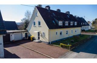 Doppelhaushälfte kaufen in 57223 Kreuztal, Doppelhaushälfte in Kreuztal–Ferndorf – sonniger Garten, Garage, modernisierungsbedürftig