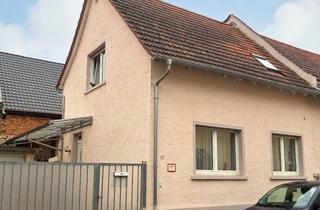Doppelhaushälfte kaufen in Mühlheimerstraße 10, 67574 Osthofen, Charmante Doppelhaushälfte mit Garage in Osthofen