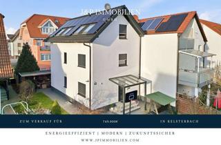Doppelhaushälfte kaufen in 65451 Kelsterbach, Moderne Doppelhaushälfte mit PV-Anlage & variabler Nutzung auf 4 Ebenen in Kelsterbach