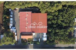 Gewerbeimmobilie kaufen in 14822 Borkheide, Gewerbeobjekt mit Büro-, Wohn- und Hallenflächen Verkehrsgünstig gelegen