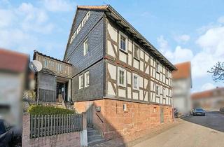 Einfamilienhaus kaufen in 35091 Cölbe, Wohnen und Vermieten unter einem Dach – Denkmalgeschütztes Fachwerkhaus in Schönstadt
