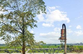 Loft kaufen in 12049 Berlin, Loftartiges Wohnjuwel – 2-Zimmer-Wohnung mit unverbaubarem Blick auf das Tempelhofer Feld