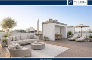 Penthouse kaufen in 60385 Frankfurt, Modernes exklusives Penthouse mit weitläufigen Terrassen, Panoramablick und zwei Tiefgaragenplätzen