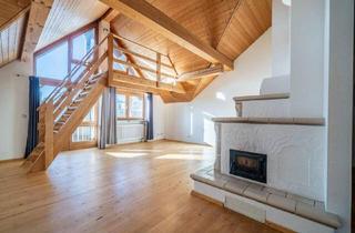 Wohnung kaufen in 86956 Schongau, Schongau - Lichtdurchflutete 3-Zimmer-Dachgeschosswohnung in ruhiger Lage von Schongau!