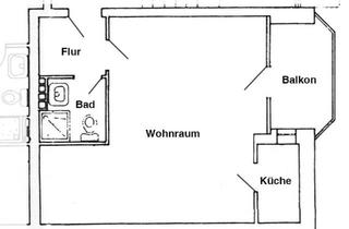 Wohnung kaufen in 48149 Münster, Münster - Münster Uninähe Studentenapartment 34 qm von privat