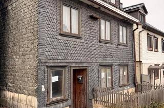 Einfamilienhaus kaufen in 98744 Oberweißbach, Schwarzatal - Charmantes Haus von ca 1850 Liebhaber Objekt im Thüringer Wald