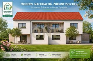 Wohnung kaufen in 93152 Nittendorf, Letzte verfügbare Einheit! 4-Zimmer-Wohnung mit Balkon in ruhiger Wohnlage (KfW 40 - QNG)