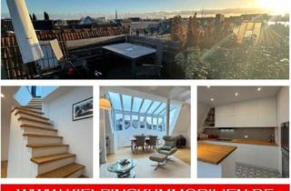 Wohnung kaufen in 20249 Eppendorf, Rarität! Exkl. 3-4-Zi.-ETW mit Lift, Dachterrasse + Skyline-Blick über den Dächern von Eppendorf