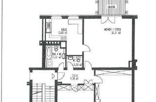 Wohnung kaufen in 76149 Nordstadt, 4 Zi.-ETW im 3. OG in KA Nordstadt zu verkaufen