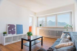 Wohnung kaufen in Kramerstraße, 83224 Grassau, Frisch sanierte 3-ZKB DG-Wohnung mit West-Balkon, Bergblick & Stellplatz - provisionsfrei
