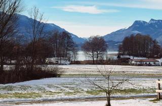 Wohnung kaufen in 83254 Breitbrunn, Ihr Zuhause mit Chiemsee-Blick – Erdgeschosswohnung in Bestlage