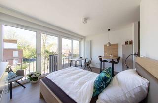 Wohnung mieten in Schmittingheide 20, 48155 Mauritz, Apartment, 33 m², Terrasse/Balkon, All-inclusive, voll möbliert, Gym/Lounge/Dachterrasse