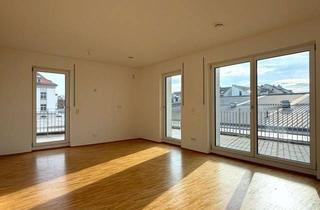 Penthouse mieten in 93053 Kasernenviertel, Sofort bezugsfrei: Modernes 3-Zimmer-Penthouse mit TG-Stellplatz und Panorama-Fensterfront