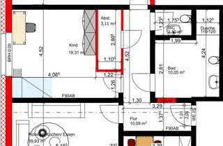 Penthouse mieten in Zimmertstraße 16, 33602 Innenstadt, Penthouse 5 OG / 3 Zimmer / 149 qm / WHG 25