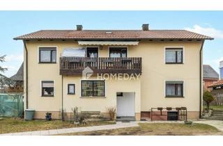 Haus kaufen in 92421 Schwandorf, Großzügig & vielseitig: Zweifamilienhaus mit Garten, 2 Garagen und Balkonen in Krondorf