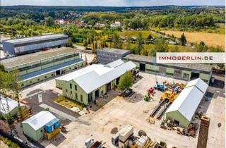 Gewerbeimmobilie kaufen in 15378 Herzfelde, IMMOBERLIN.DE - Gewerbeimmobilie auf 3,2 Hektar großem Grundstück bei Berlin nahe Grünheide (Mark)