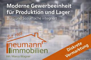 Gewerbeimmobilie kaufen in 53567 Asbach, Moderne Gewerbeimmobilie mit Produktions-, Büro- und Lagerflächen in strategisch guter Lage
