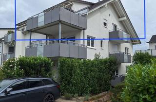 Wohnung kaufen in Wagnerstraße, 74626 Bretzfeld, Stilvolle 3,5-Zimmer-Dachgeschosswohnung mit 2 Balkone und EBK in Bitzfeld