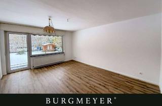 Wohnung mieten in 49808 Lingen, LINGEN: Attraktive 4-Zimmer-Erdgeschosswohnung zur Miete mit Kanalblick!