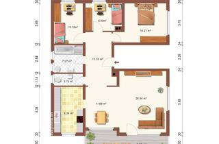 Wohnung mieten in 69434 Hirschhorn, Schöne, größzügige 4,5 Zimmerwohnung mit Balkon