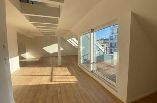 Wohnung mieten in Potsdamer Platz, 10115 Mitte, Erstbezug - Traumdachgeschoss mit Galerie, 2 Sonnenterrassen und Blick bis zum Potsdamer Platz