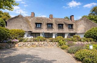 Haus kaufen in 25999 Kampen, Reetdachhaus in Kampen – Premiumlage für Eigennutzung und hochwertige Vermietung