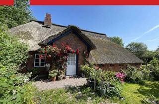 Haus kaufen in 25878 Drage, Schleswig-Holsteinische Geschichte|Denkmalgeschützt unter Reet |Idyllisch gelegen am Löschteich