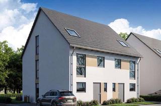 Doppelhaushälfte kaufen in 55578 Wallertheim, HEMING-IMMOBILIEN - Modernes Wohnen in Rheinhessen: Neubau-Doppelhaushälfte mit Wärmepumpe in Walle