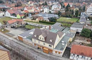 Gewerbeimmobilie kaufen in 01945 Ruhland, Das Haus der 1000 Möglichkeiten - großes Wohn- & Gewerbeobjekt mit Potential im Zentrum von Ruhland