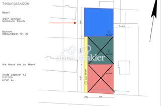 Immobilie kaufen in 37077 Göttingen, Seltene Gelegenheit - Baugrundstück in Göttingen Weende