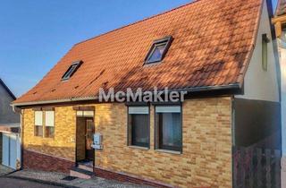 Haus kaufen in 06333 Hettstedt, Modernisiertes 4-Zi.-Zuhause mit Hanggrundstück, Bergkeller, Garage und Freistellplatz