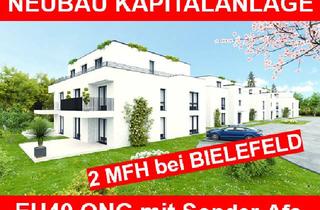 Haus kaufen in 33602 Bielefeld, Bielefeld - In Lenzinghausen: 12 EH40 QNG- Whg. als INVEST. KfW-Förderung plus hohe Sonder-Afa.