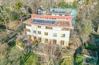 Wohnung kaufen in 01326 Hosterwitz/Pillnitz, Einmalige Gelegenheit: 5-Raum-Maisonettewohnung mit Garten im Passivhaus am Elbhang +++