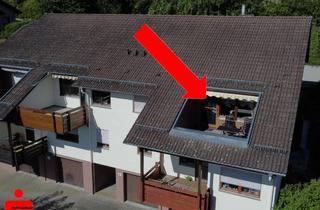 Wohnung kaufen in 74670 Forchtenberg, Gemütliche 3-Zimmer-Wohnung mit toller Dachterrasse und Ausblick ins Kupfertal